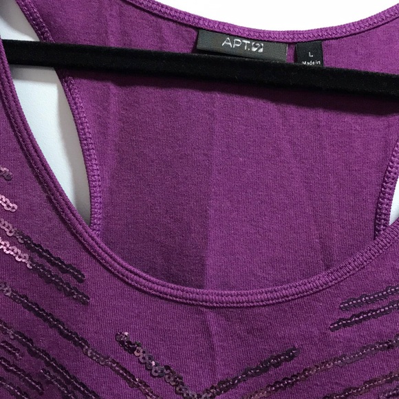 Sequin Racerback Tank - Picture 3 of 6